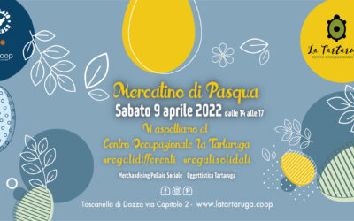 Regali di Pasqua: sabato 9 aprile visita il Mercatino de La Tartaruga